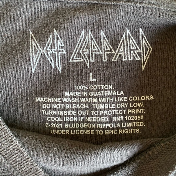 Def Leppard Tee - Large - Picture 4 of 4